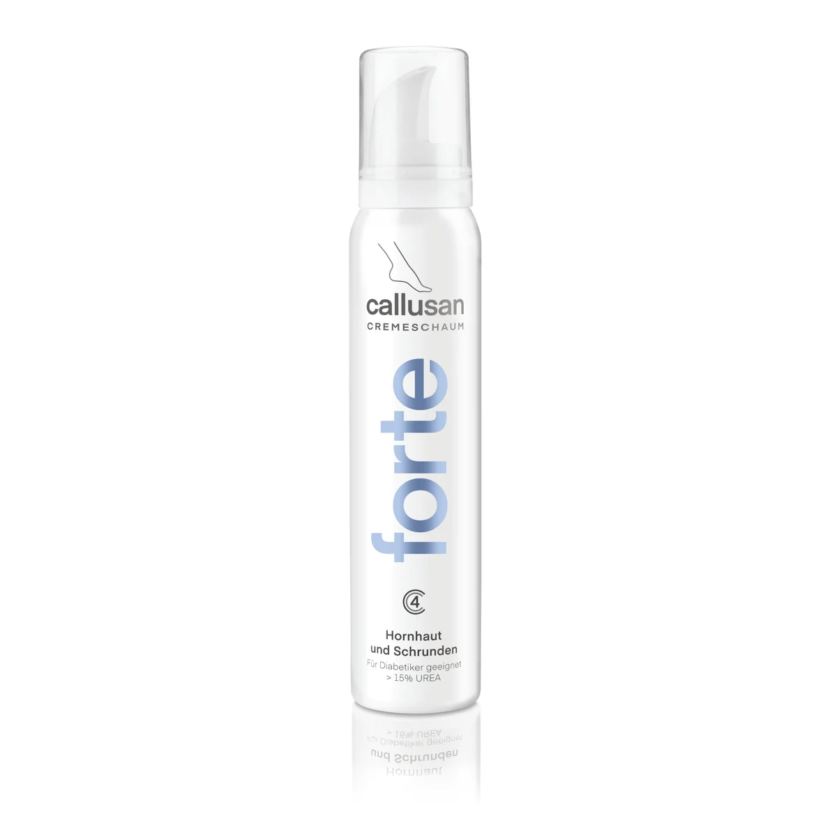 Callusan Forte Schaum-Creme 125 ml, Dose
